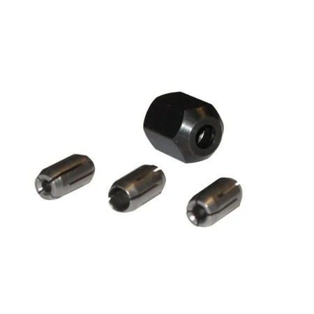 Cn1 Replacement Collet And Nut Kit - 4-piece Set For Precision Cutting