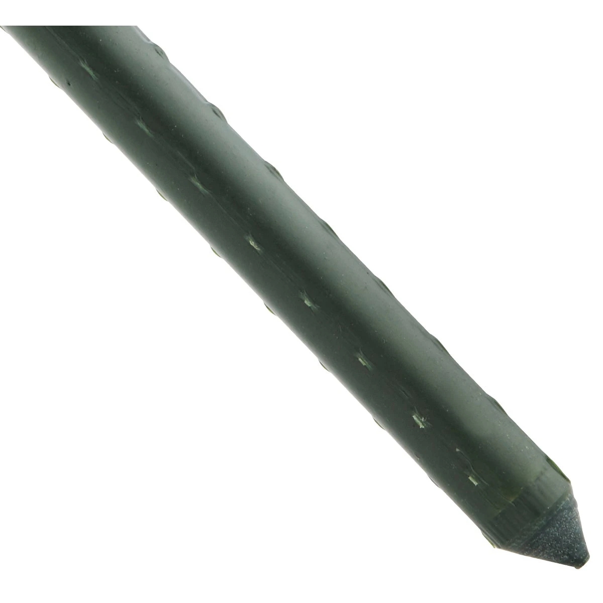 8 Ft. Green Steel Plant Stake With Solid Core And Spurs
