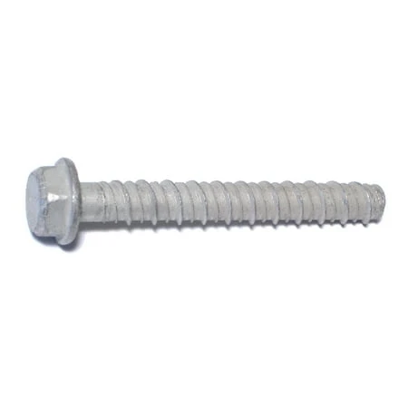 1/2  x 4  Zinc Hex Washer Head LDT Tapcon Masonry Screws MSHWS-102 (25 pcs.)