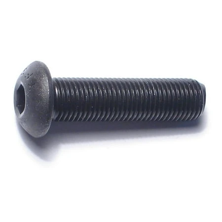 3/8-24 x 1-1/2 Black Oxide Button Socket Cap Screws