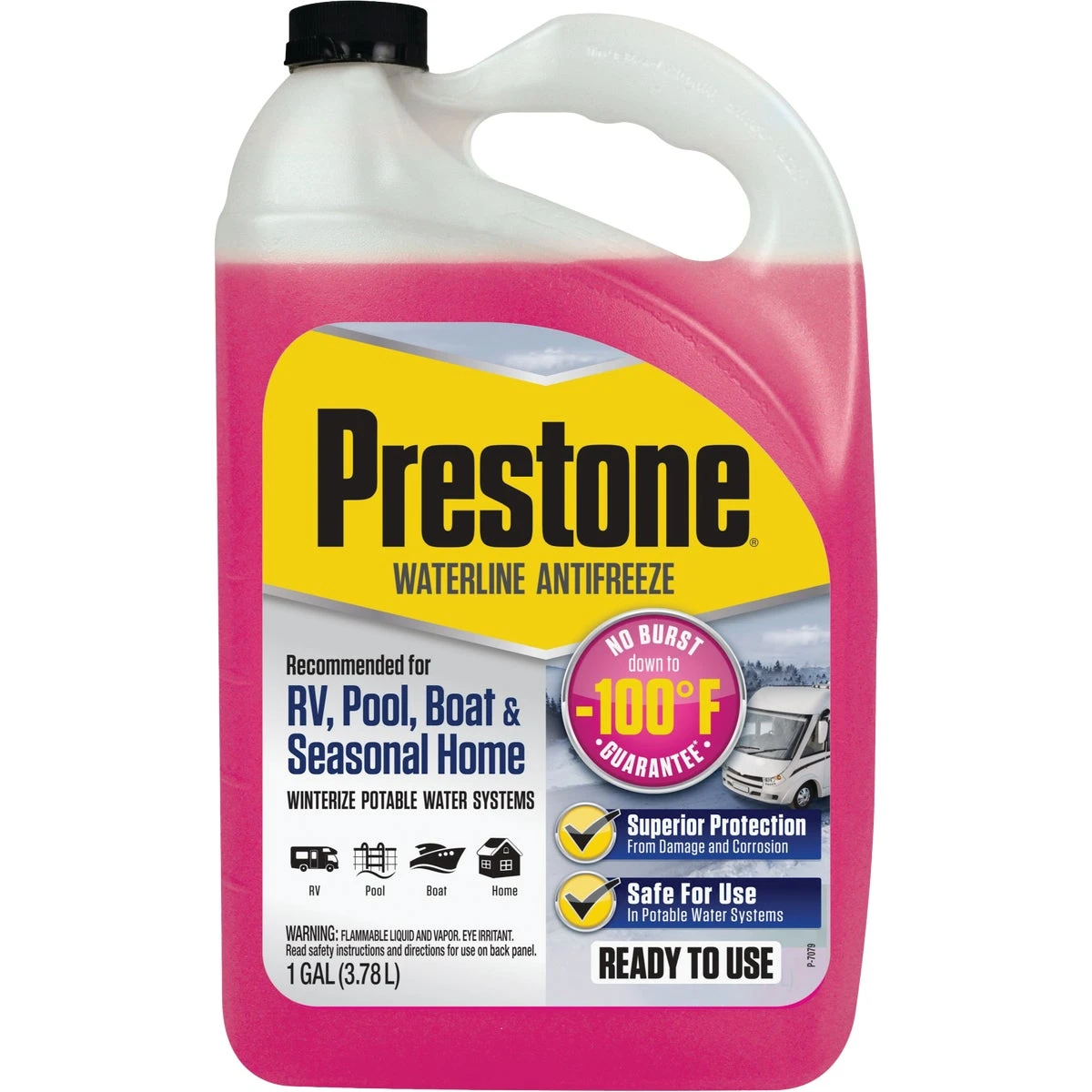 1 Gallon -100 Degrees F Rv And Marine Antifreeze For Potable Water Systems