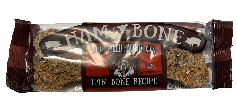 All Natural Ham Bone Dog Treat - 50% Pork Muscle Meat