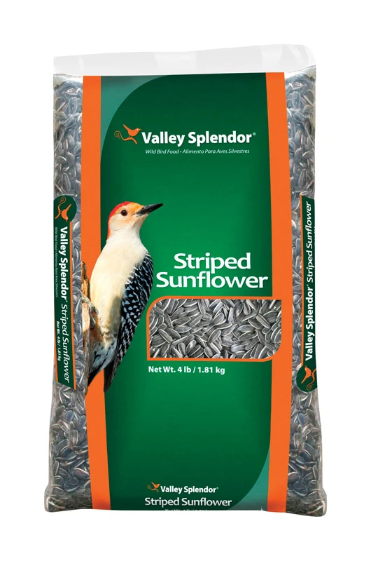 4 Lb. Striped Sunflower Seed For Wild Birds