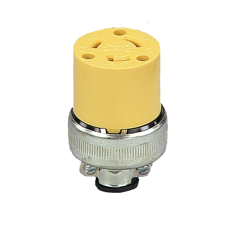 2353-box 2-toggle Locking Connector, 125 Vac, 20 A, 14-8 Awg