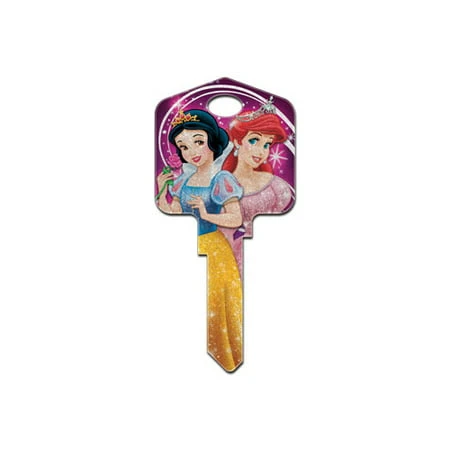 Disney Princesses Glitter Schlage Sc1 House Key - Sc1-d89 Design