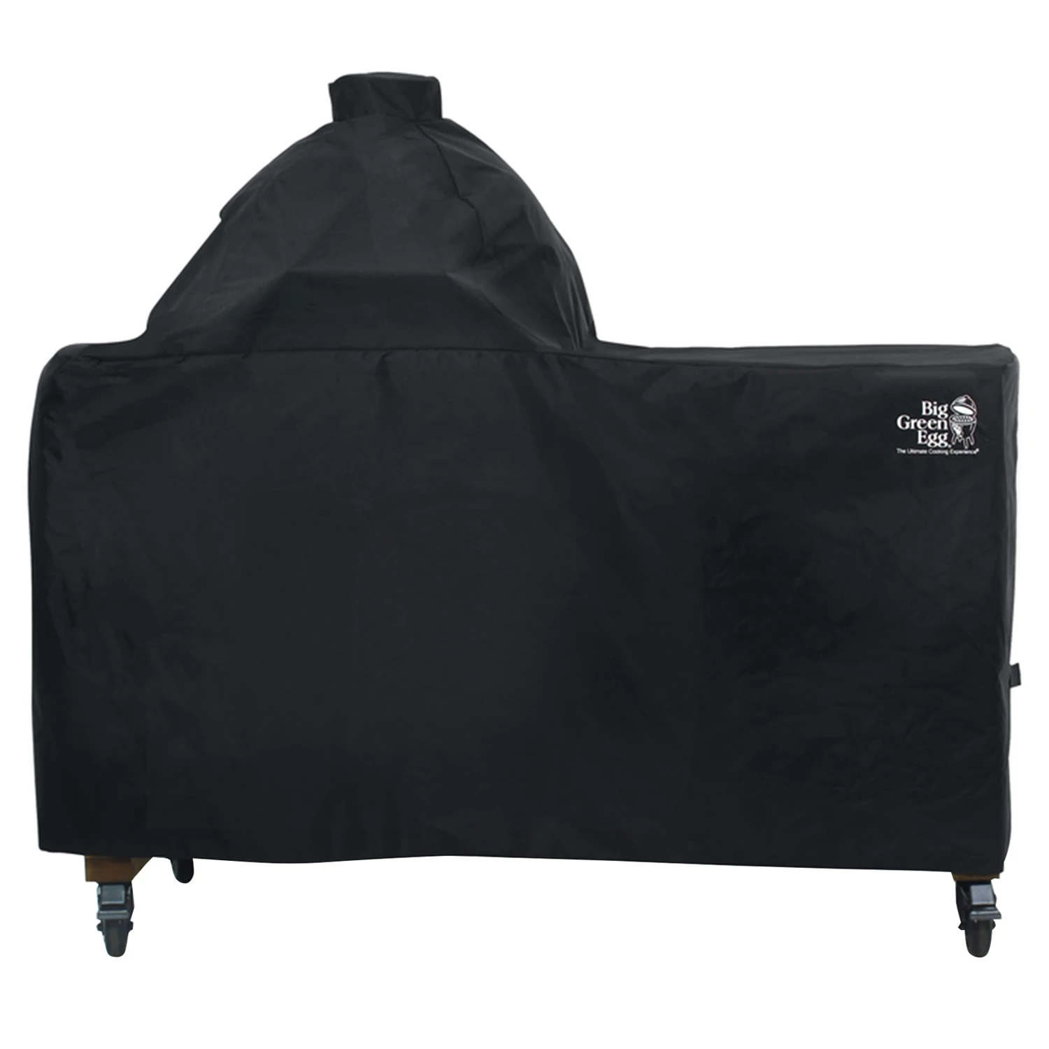 Weatherproof Grill Cover For Large Egg In Acacia Table
