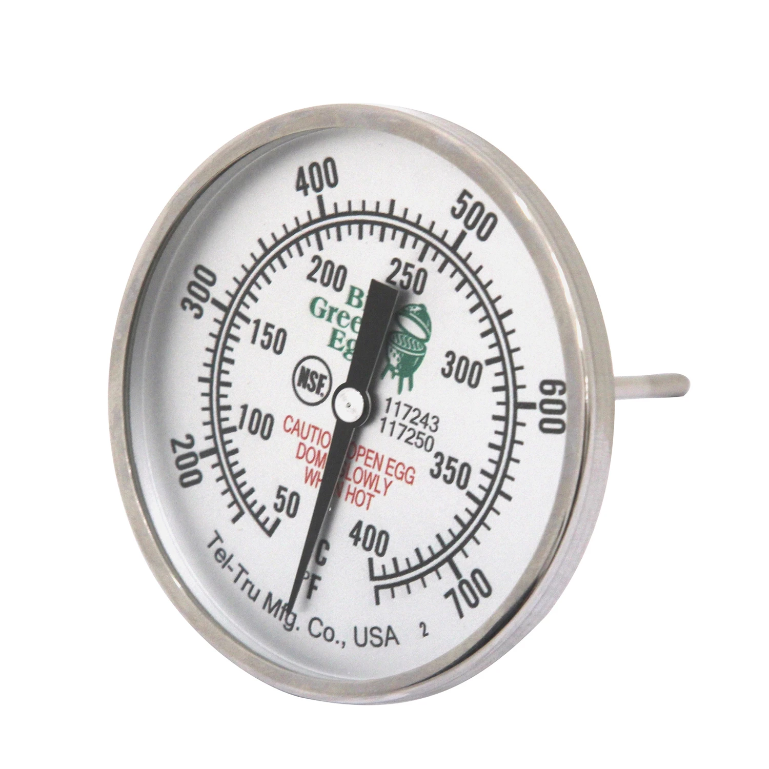 3 Inch Analog Grill Thermometer For Precise Cooking