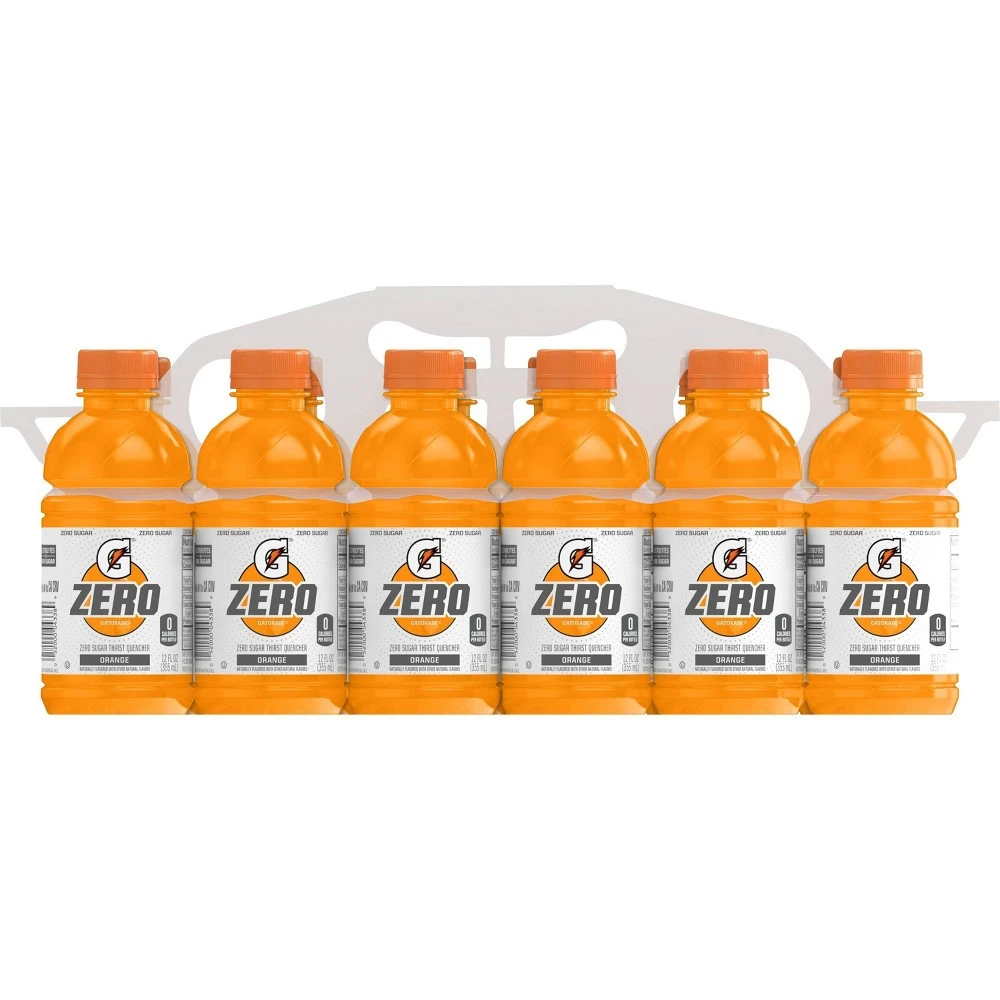 GATORADE ZERO ORANGE 12OZ 12PK