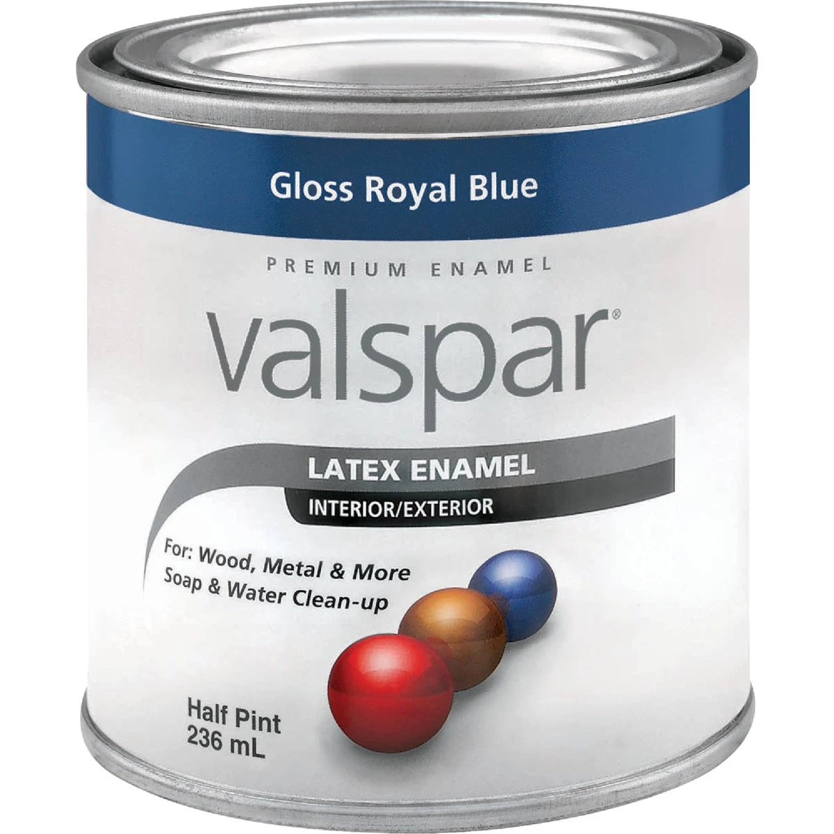 65000 Series 65031 Gloss Royal Blue Enamel Spray Paint 0.5 Pint