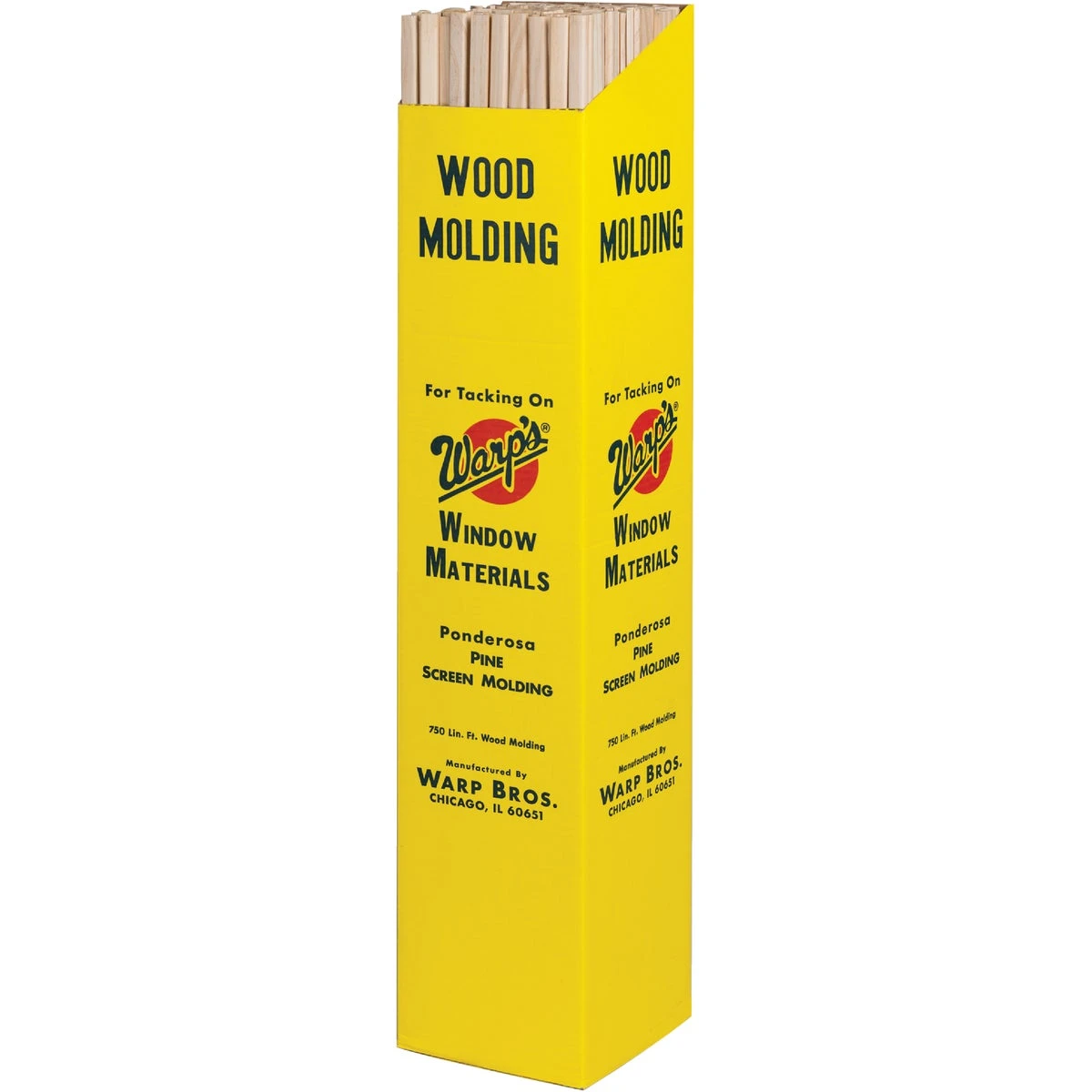 Wood Moulding 1/4" X 5/8" X 36" Selected Pine