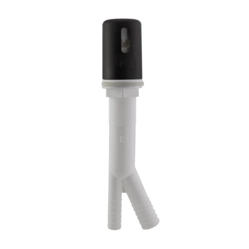 7/8 Inch O.d. Matte Black Air Gap Body With Cap For Dishwasher