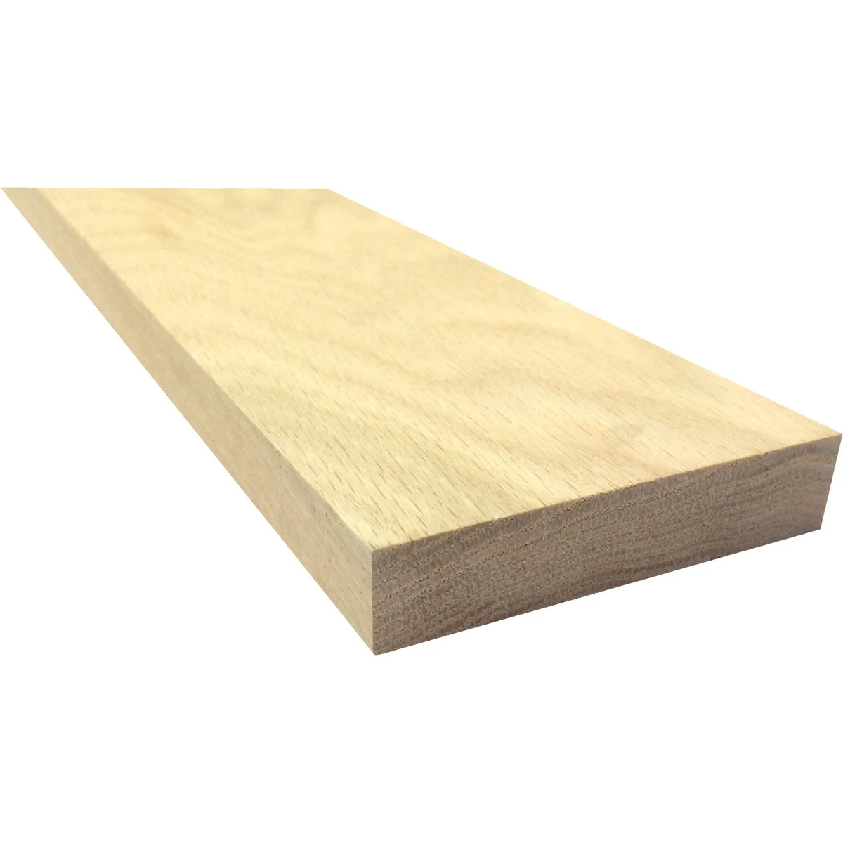 1 In. X 4 In. X 4 Ft. Red Oak Project Board - Select Grade