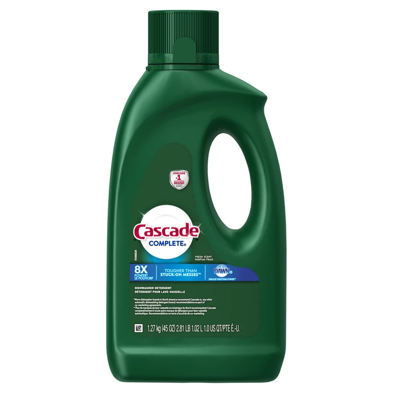Complete Fresh Scent Gel Dishwasher Detergent 45 Oz. - Powerful Cleaning Formula