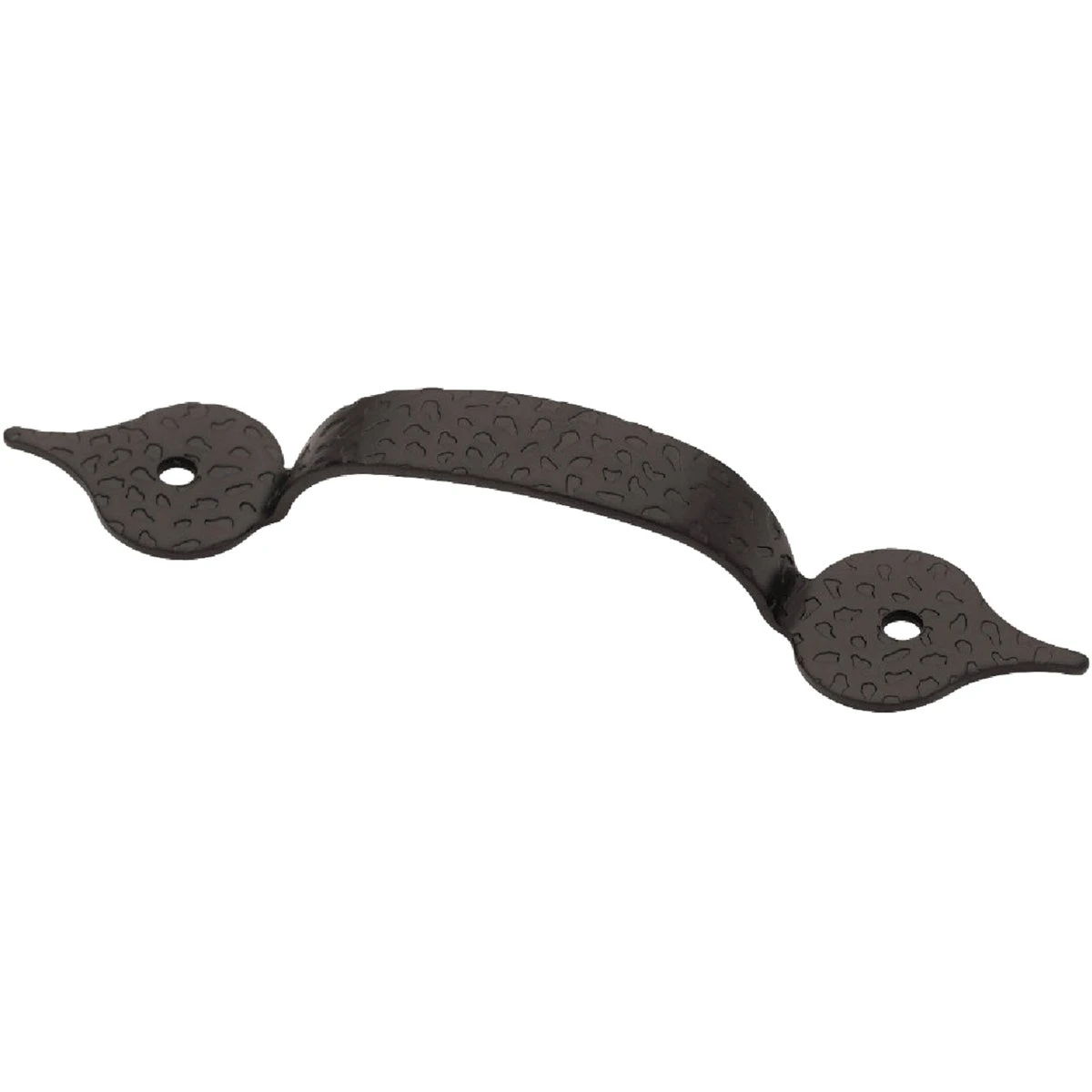 Flat Black Hammercraft Cabinet Pulls, 3.5-In., 2-Pk.
