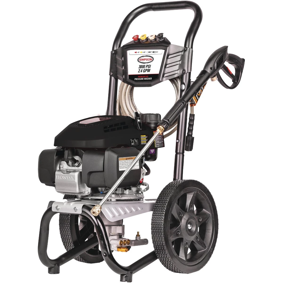 3000 Psi 2.4 Gpm Cold Water Gas Pressure Washer Ms61228