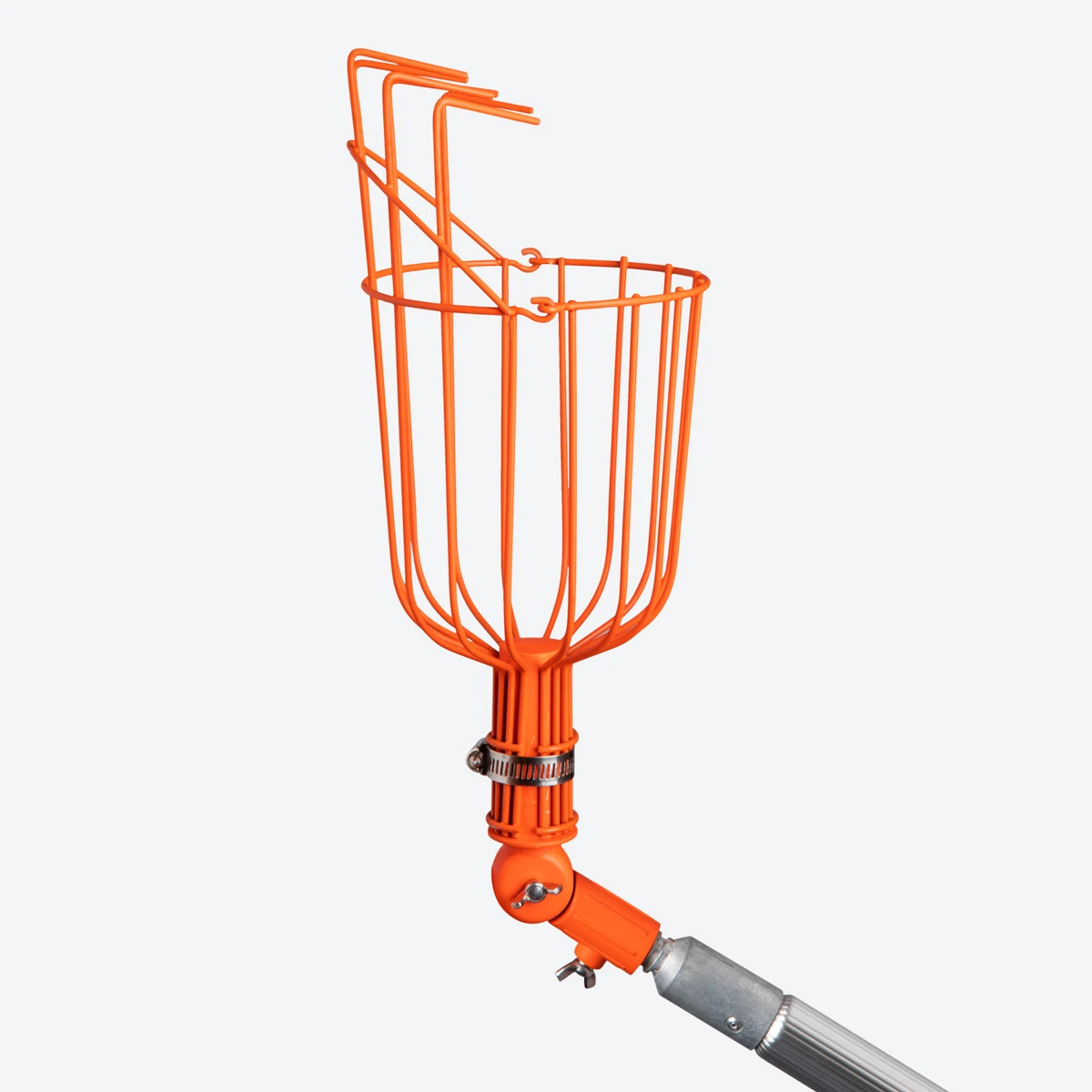 Fruit Picker & 16 Ft. Extension Pole, Wire Basket
