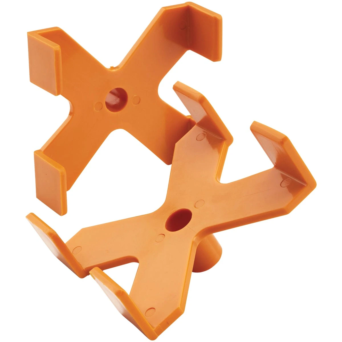 Centipede Workstation X-cup Support Bracket Set - 4 Pieces, Plastic, Adjustable