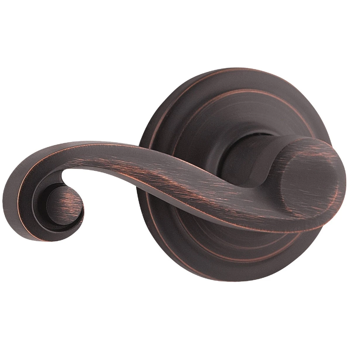 Venetian Bronze Lido Privacy Door Lever - Model 730ll 11p Cp