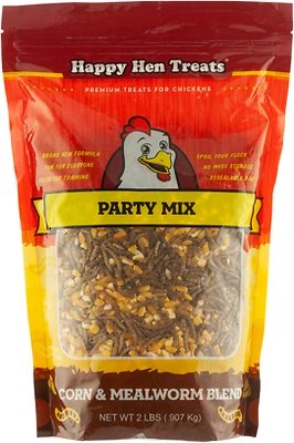 Poultry Mix With Mealworm & Corn, 2 Pounds