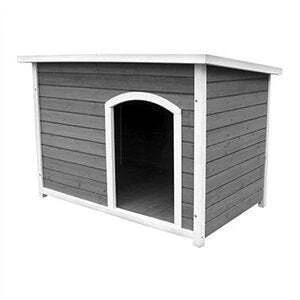 Large Cabin Style Home Dog House for Outdoor Use