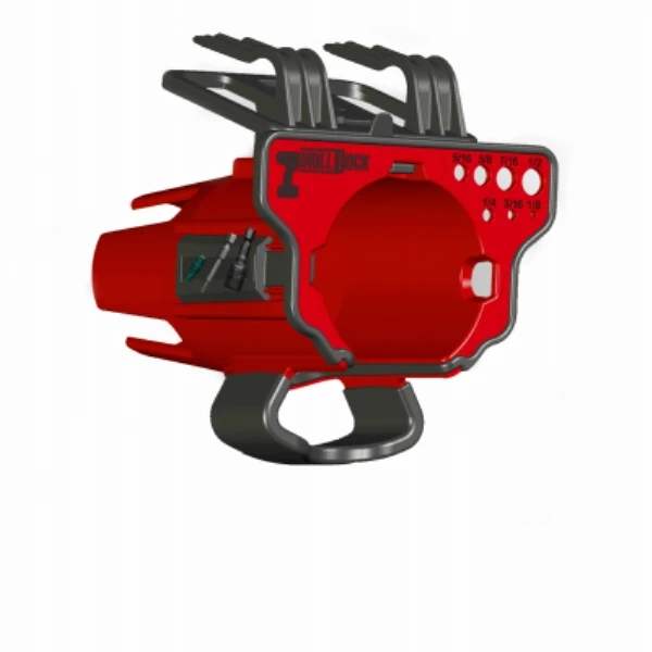 Storage Organizer Rack, Red - Universal Fit With Mounting Bracket