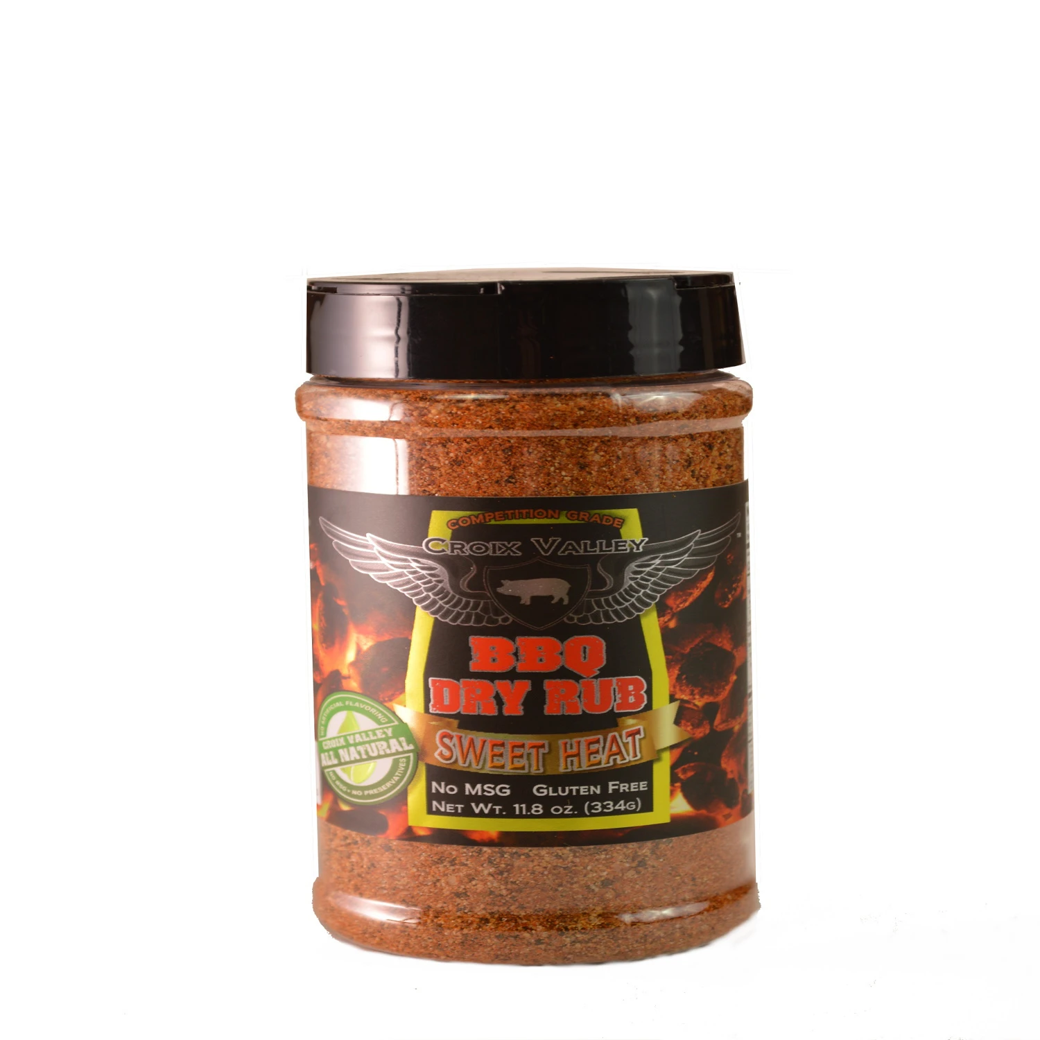 Foods Sweet Heat Bbq Dry Rub 11.8 Oz - Award Winning Flavor Enhancer