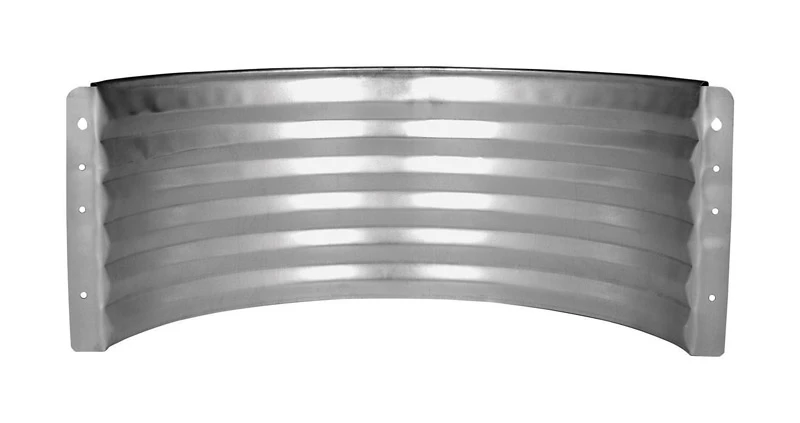 Jack Post 12 In. H X 37 In. W Galvanized Steel Area Wall