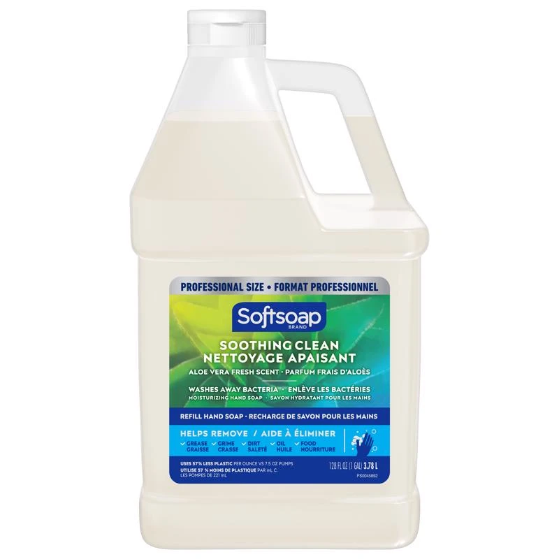 1 Gallon Aloe Vera Moisturizing Liquid Hand Soap - Gentle Cleansing Formula