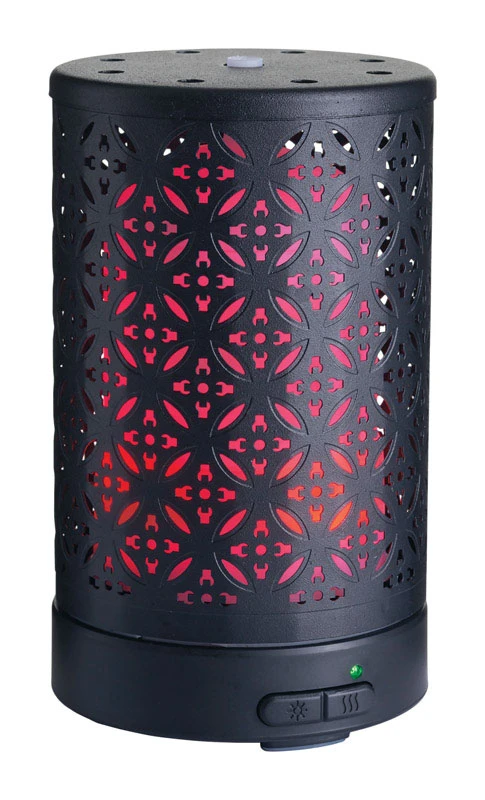 Ultra Sonic Twilight Essential Oil Diffuser, Matte Black, 100 mL