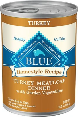 Homestyle Recipe Turkey Meatloaf Dinner Dog Food, 12.5 Ounce Can