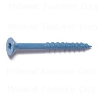 Masonry Screw, 5/16 x 3-1/4 In. Star Flat Head, 50-Pk.