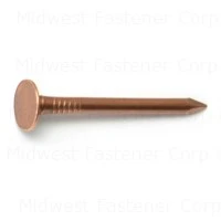 6d 1-1/2  Copper Roofing Flat Head Nails (205 pcs.)