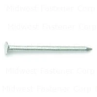 6d 2  Hot Dip Galvanized Steel Smooth Shank Common Flat Head Nails (205 pcs.)
