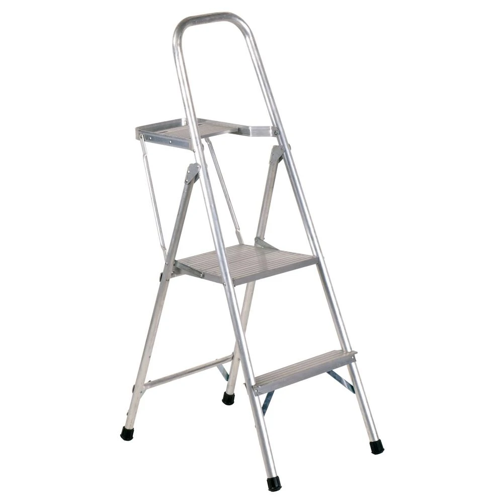 4-foot Aluminum Platform Ladder, Type Iii, 200-lb Duty Rating, Model Ap8004