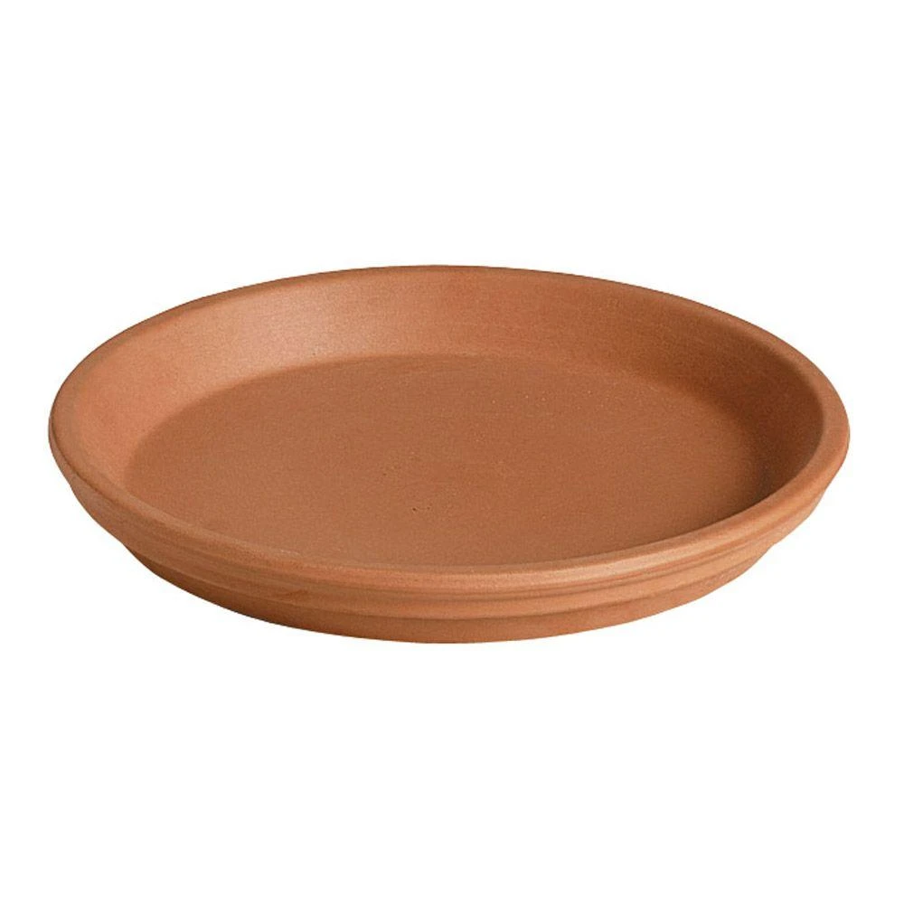 5 Inch Terra Cotta Clay Saucer, Model 87131pz, Eco-friendly Plant Support