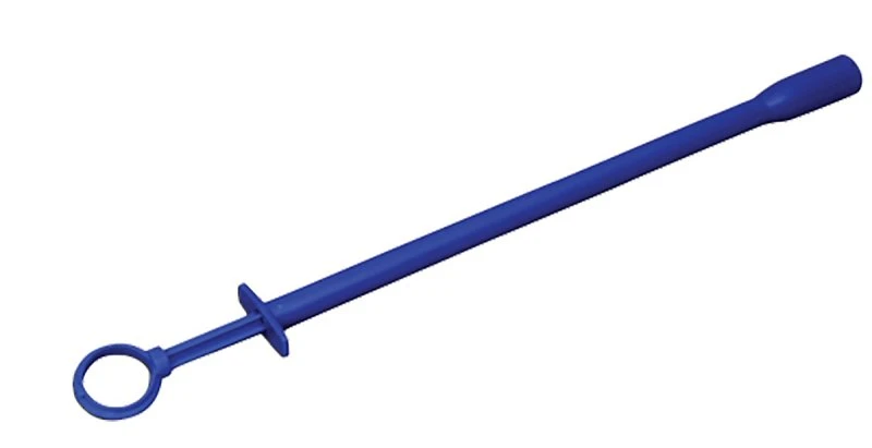 Small Blue Plastic Livestock Balling Gun for Administering Pills
