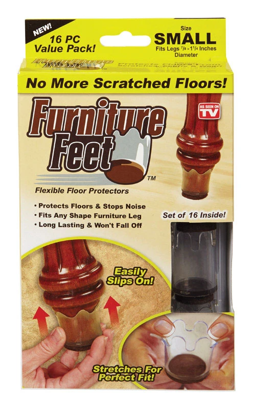 Small Furniture Feet Protectors for Chair and Table Legs, Pack of Multiple Pieces