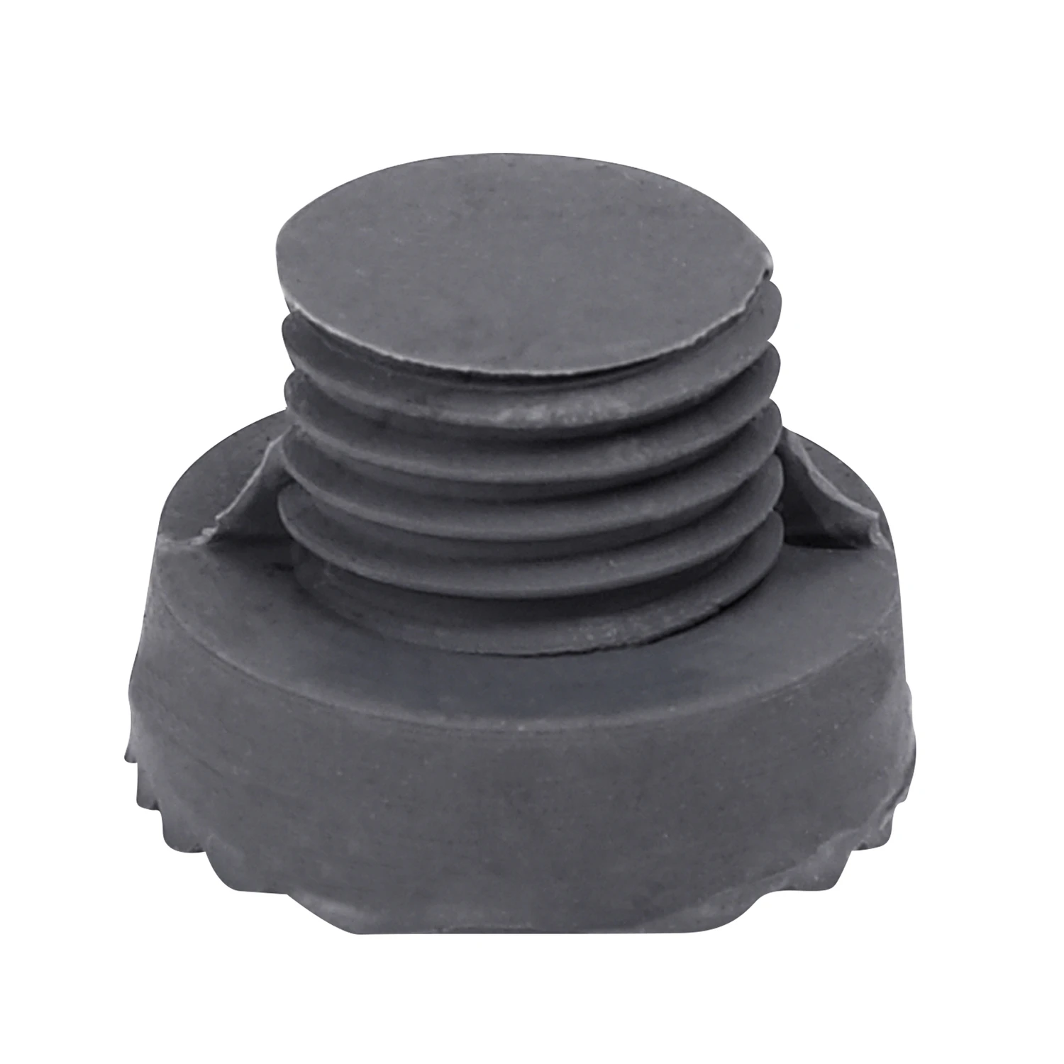 Kickdown Replacement Tip - Matte Black Rubber Door Holder Tip - Model Dt100075