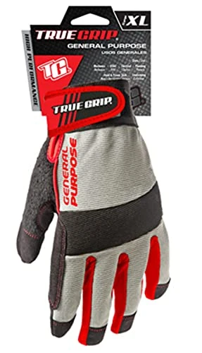 General Purpose Work Gloves, Touchscreen Compatible, Blue, Extra Large