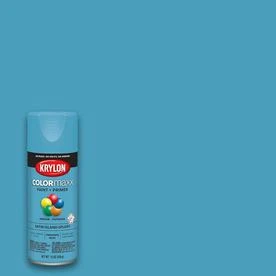 COLORmaxx Satin Island Splash Spray Paint and Primer, 12 Ounce Can