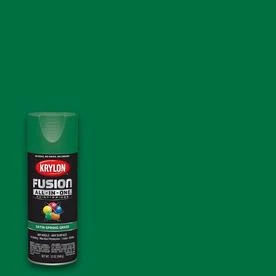 Fusion All-In-One Spray Paint and Primer, Satin Grass Color, 12 Ounce Can
