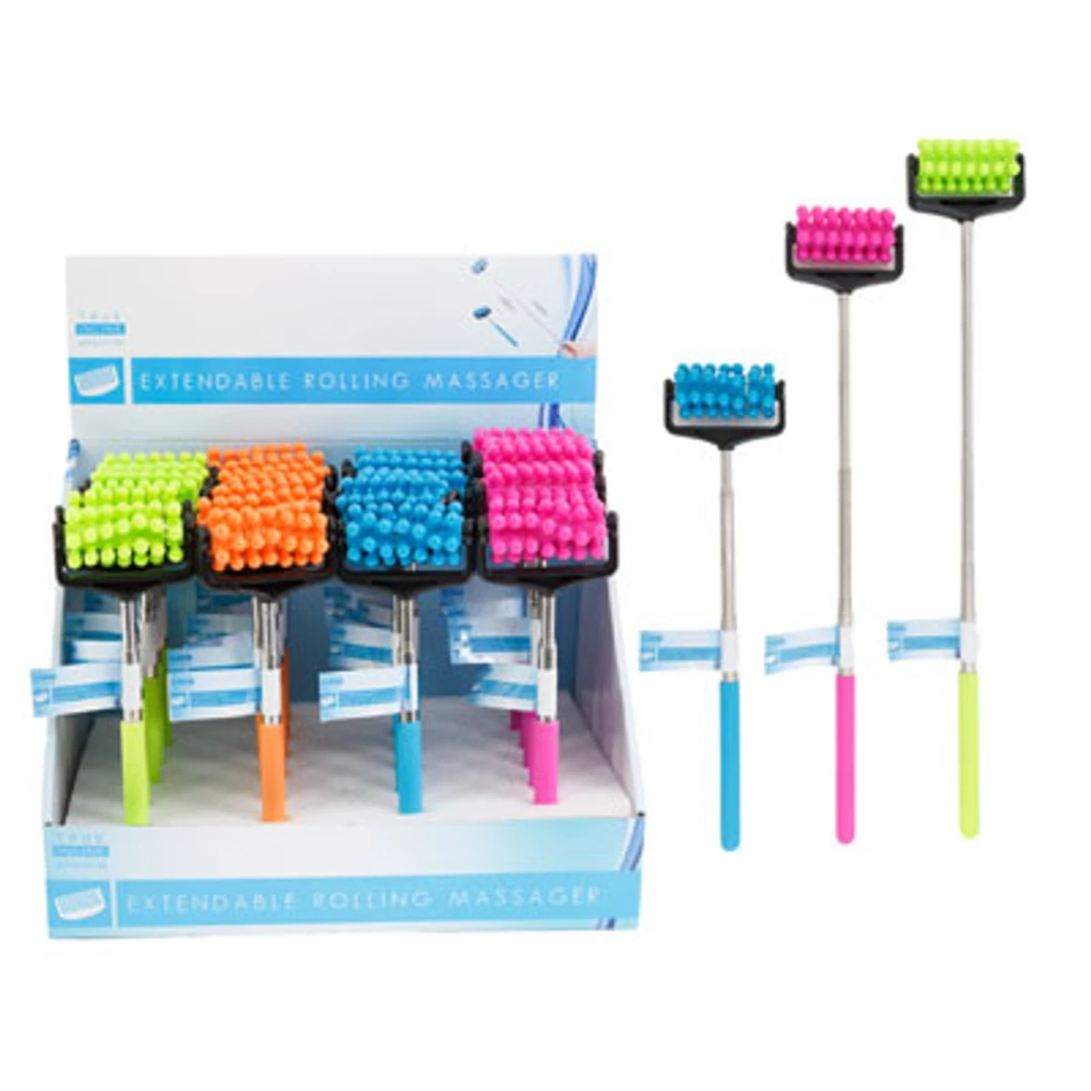 Roll Body Massager in Assorted Colors for Muscle Relaxation and Pain Relief