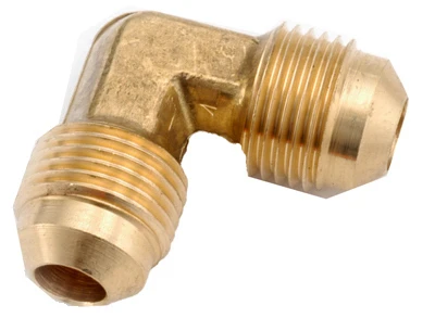 Lead Free Brass Flare Elbow, 90 Degree, 1/2 Inch by 1/2 Inch