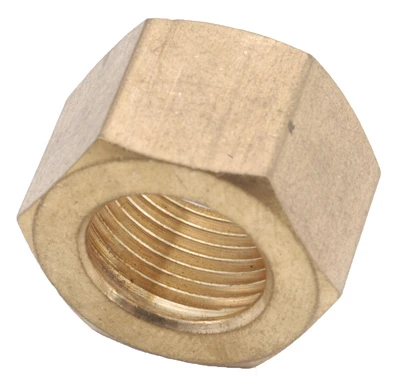 Compression Fitting, Nut, Lead Free, 1/4 In., 3-Pk.