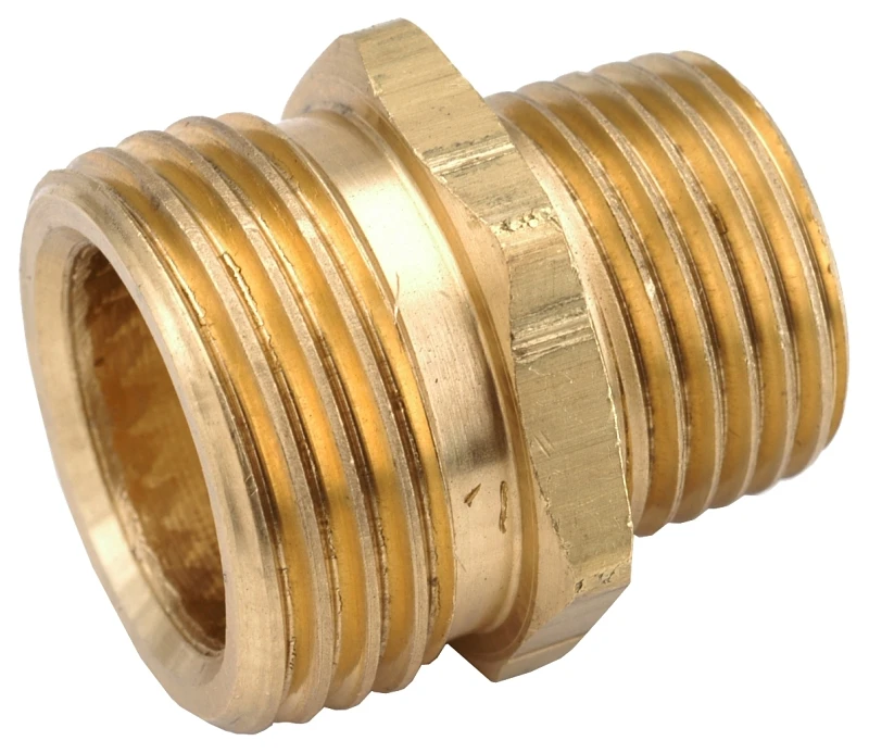 Garden Hose Adapter, Lead-free Brass, 3/4 Mgh X 1/2-in. Mip, Anderson Metals