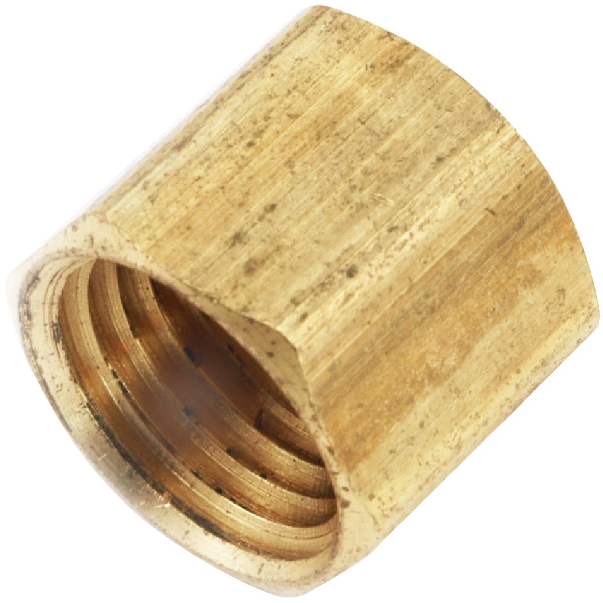 Lead Free Brass Pipe Fitting Cap, 1/2 Inch