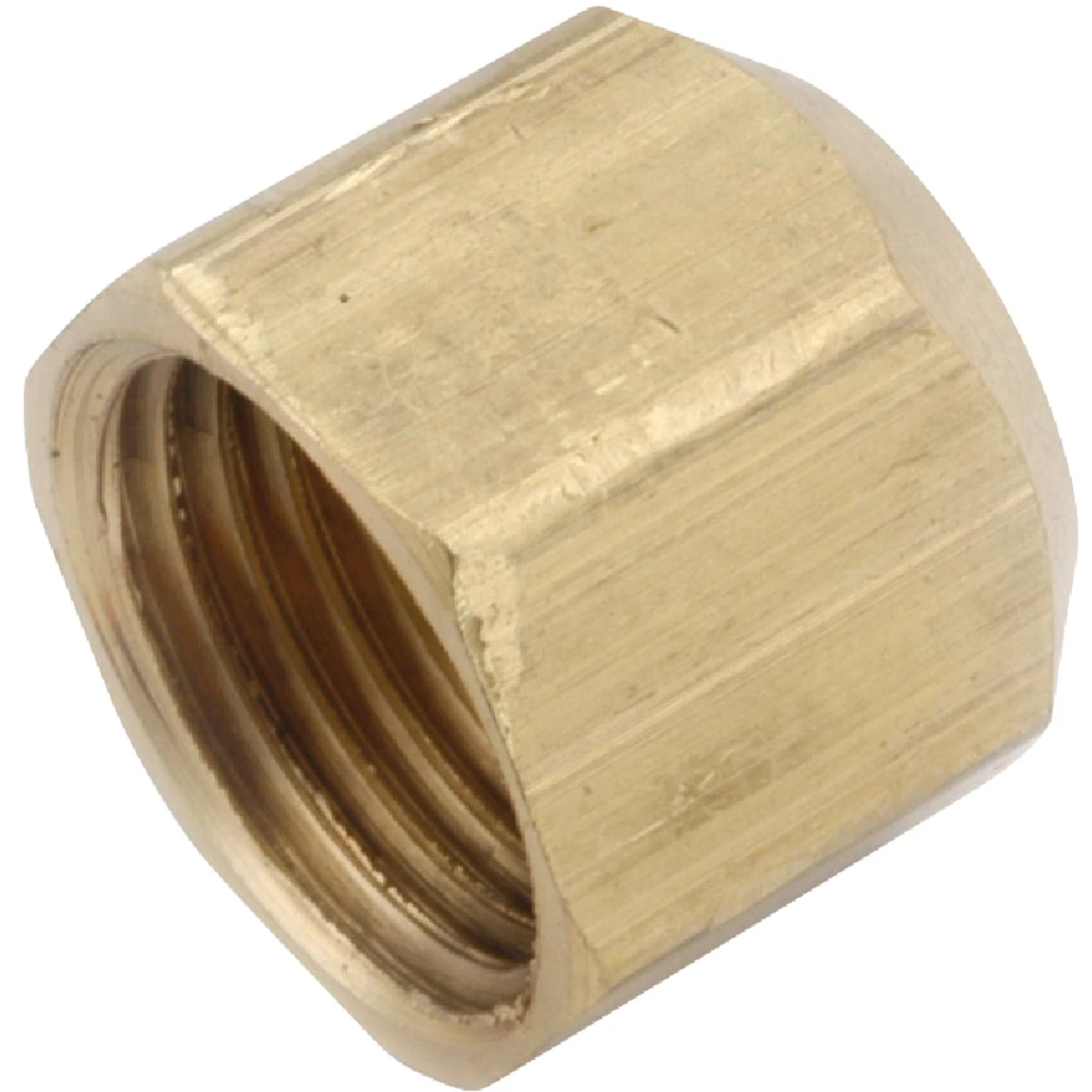 3/8 In. Lead Free Brass Flare Cap - Durable And Versatile Fitting
