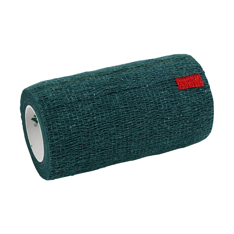 Green Vet Wrap Bandage, 4 Inch by 5 Yards, Flexible Self-Adherent