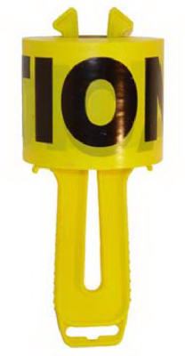Tapewiz Caution Tape Dispenser With 300-ft. Yellow Caution Tape - Model 42010