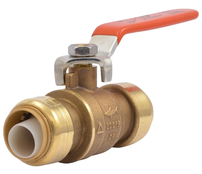3/4 Inch Brass Ball Valve With Quick Connect Technology